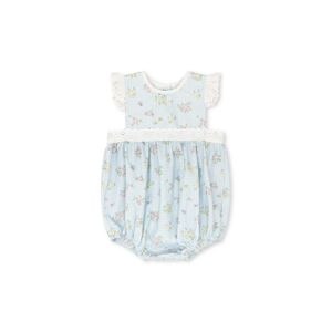 Lullaby Set Spring Time Blooms Pinafore Bubble