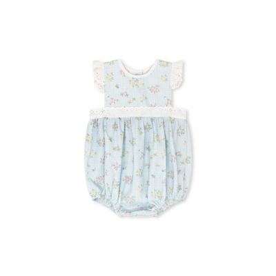 Lullaby Set Spring Time Blooms Pinafore Bubble