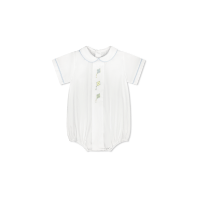 Lullaby Set Classic White w/Kites Pique Palmer Bubble