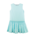 Luli & Me Turquoise Fil a Fil Smocked Dress