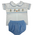 Lulu Bebe Peter Rabbit Smocked Boy Diaper Set