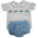 Lulu Bebe Airplane Smocked Boy Diaper Set
