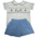 Lulu Bebe Peter Rabbit Smocked Short Set