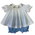 Lulu Bebe Peter Rabbit Smocked Bishop Bloomer Set
