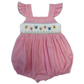 Lulu Bebe Butterfly Smocked Waist Flutter Bubble