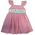 Lulu Bebe Butterfly Smocked Waist Flutter Dress
