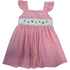Lulu Bebe Butterfly Smocked Waist Flutter Dress