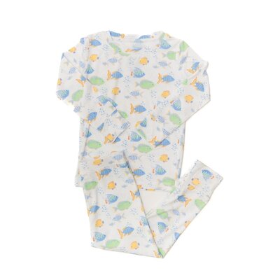 The Uptown Baby School of Fish 2PC Pajama Set