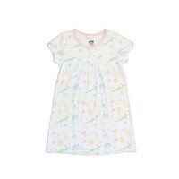 The Uptown Baby Birthday Zoo Animals Bamboo Dress