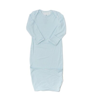 Mini-Stripe Newborn Gown