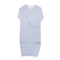 The Uptown Baby Gingham Newborn Gown