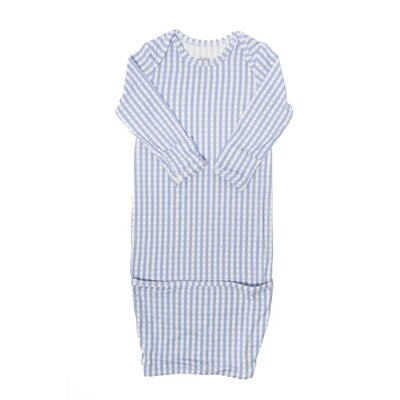 The Uptown Baby Gingham Newborn Gown