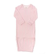 The Uptown Baby Gingham Newborn Gown