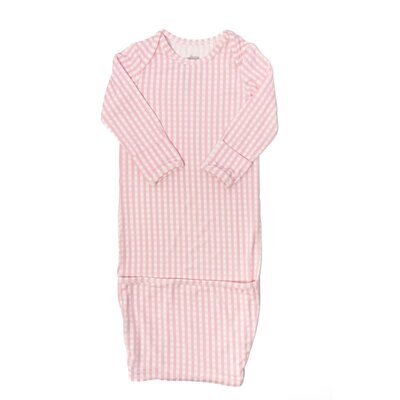 The Uptown Baby Gingham Newborn Gown