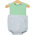Trotter Street Kids Thomas Bubble Light Blue Stripe/Mint
