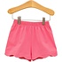 Trotter Street Kids Scalloped Shorts Pink
