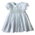 Lulu Bebe Classic White w/ Pink Smocked Waist Dress