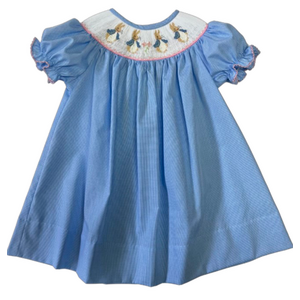 Lulu Bebe Peter Rabbit Smocked Bishop