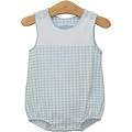 Trotter Street Kids Madden Bubble Light Blue Gingham