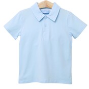 Trotter Street Kids Henry Polo Light Blue