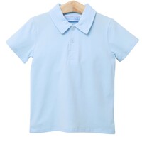 Trotter Street Kids Henry Polo Light Blue