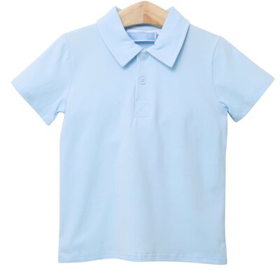 Trotter Street Kids Henry Polo Light Blue