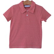 Trotter Street Kids Henry Polo Red Stripe
