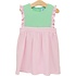 Trotter Street Kids Frances Dress Light Pink Stripe/Mint