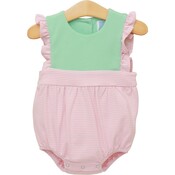 Trotter Street Kids Frances Bubble Light Pink Stripe/Mint