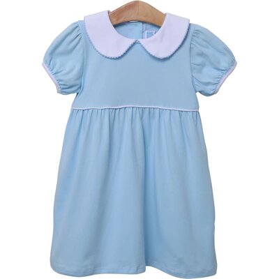Trotter Street Kids Eloise Dress Light Blue