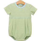 Trotter Street Kids Bentley Bubble Green Stripe/Light Blue
