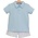 Trotter Street Kids Cottontail Solid Polo Short Set