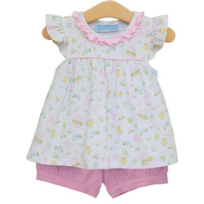 Trotter Street Kids Cottontail Banded Short Set