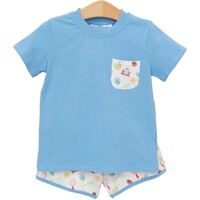 Trotter Street Kids Little Explorers Short Set
