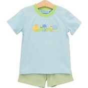 Trotter Street Kids Buggin. Around Short Set