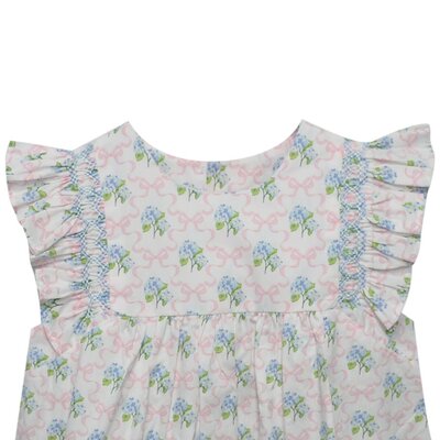 Remember Nguyen Porch Petals Blue Delta Dress