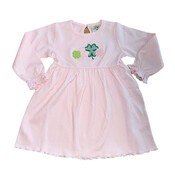 Luigi Shamrocks Pink Dots Dress