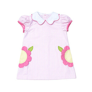 Zuccini Flowers Bryar Pockets Dress Popsicle Windowpane