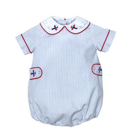 Zuccini Airplane Peter Bubble Lt. Blue Sandra Stripe