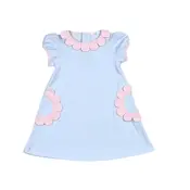 Baby Loren Patti Blue Dress