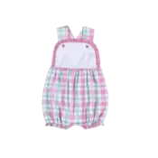 Baby Loren Pink Plaids Jane Sun Bubble