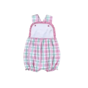 Baby Loren Pink Plaids Jane Sun Bubble