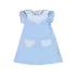 Baby Loren Ivy Floral Blue Dress