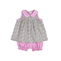 Baby Loren Eve Floral Bloomer Set
