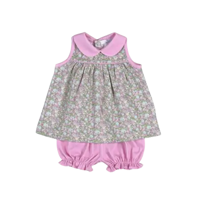 Baby Loren Eve Floral Bloomer Set