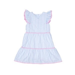The Oaks Apparel Blue Stripe Breeze Harley Dress