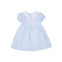 The Oaks Apparel Blue Stripe Breeze Peyton Dress