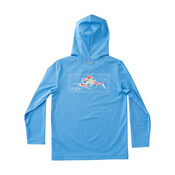 Prodoh Marina Blue Pro Performance Hoodie