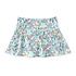 Aqua Bloom Tennis Skirt