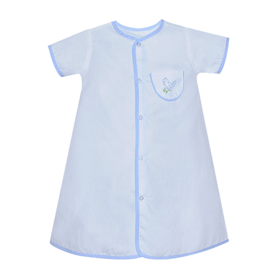 Baby Sen White Levi Boy Daygown